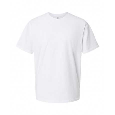 5389 American Apparel 5389 Sueded Cloud Jersey Tee SUEDED WHITE