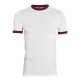 710 Augusta Sportswear WHITE/ MAROON
