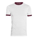710 Augusta Sportswear WHITE/ MAROON