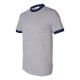 710 Augusta Sportswear Athletic Heather/ Navy