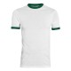710 Augusta Sportswear White/ Dark Green