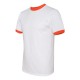 710 Augusta Sportswear WHITE/ ORANGE
