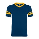 360 Augusta Sportswear Navy/ Gold