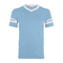 360 Augusta Sportswear Light Blue/ White