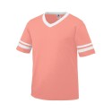 360 Augusta Sportswear CORAL/ WHITE
