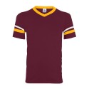 360 Augusta Sportswear Maroon/ Gold/ White