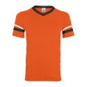 360 Augusta Sportswear Orange/ Black/ White