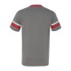 360 Augusta Sportswear Graphite/ Red/ White