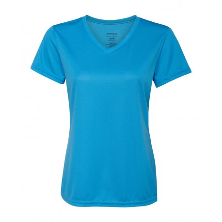 1790 Augusta Sportswear 1790 Women's Nexgen Wicking V-Neck T-Shirt POWER BLUE