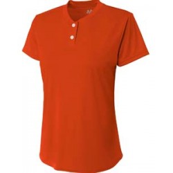 A4 NW3143 Ladies' Tek 2-Button Henley Shirt