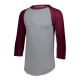 4421 Augusta Sportswear Athletic Heather/ Maroon