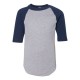 4421 Augusta Sportswear Athletic Heather/ Navy