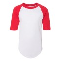 4421 Augusta Sportswear WHITE/ RED