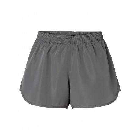 2430 Augusta Sportswear 2430 Women's Wayfarer Shorts GRAPHITE