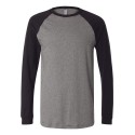 3000 Bella + Canvas Deep Heather/ Black