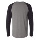 3000 Bella + Canvas Deep Heather/ Black
