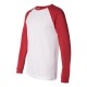 3000 Bella + Canvas White/ Canvas Red