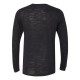 3501 Bella + Canvas SOLID BLACK SLUB