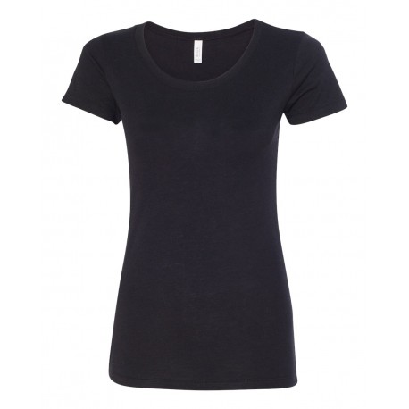 8413 BELLA + CANVAS 8413 Women's Triblend Tee Solid Black Triblend