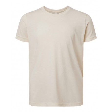 3413Y BELLA + CANVAS 3413Y Youth Triblend Tee Solid Natural Triblend