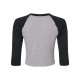 1200 Bella + Canvas Athletic Heather/ Black