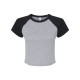 1201 Bella + Canvas Athletic Heather/ Black
