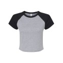 1201 Bella + Canvas Athletic Heather/ Black