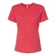 6400CVC Bella + Canvas HEATHER RED