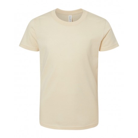 3001Y BELLA + CANVAS 3001Y Youth Jersey Tee SOFT CREAM