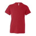 3001Y Bella + Canvas RED