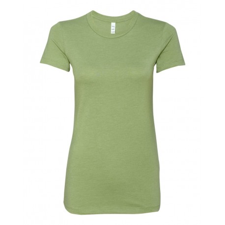 6004 BELLA + CANVAS 6004 Women's Slim Fit Tee HEATHER GREEN