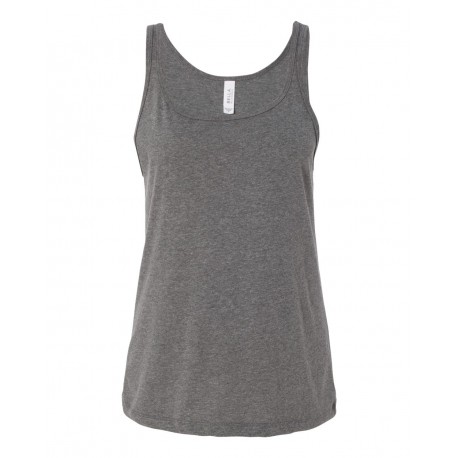 6488 BELLA + CANVAS 6488 Women's Relaxed Jersey Tank DEEP HEATHER