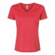 6405CVC Bella + Canvas HEATHER RED