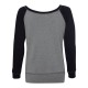 7501 Bella + Canvas Deep Heather/ Black