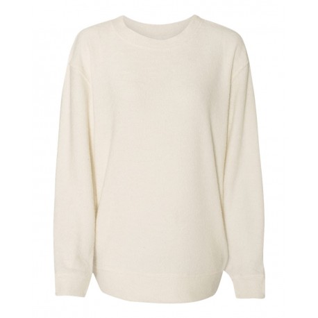 L01 Boxercraft L01 Women's Cozy Pullover OATMEAL