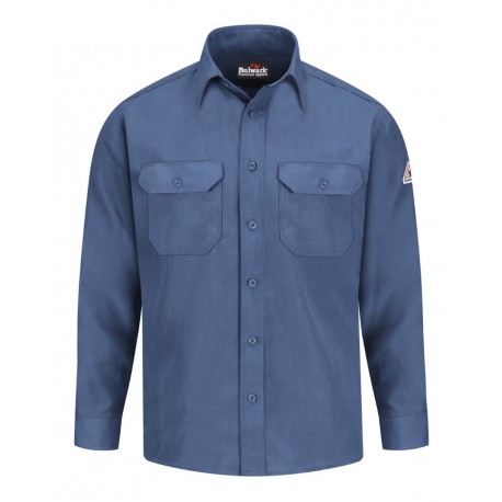 SND2T Bulwark SND2T Uniform Shirt Nomex IIIA - Tall Sizes GULF BLUE