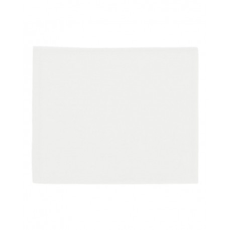 C1518 Carmel Towel Company C1518 Velour Hemmed Towel WHITE