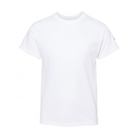 T435 Champion T435 Youth Tagless T-Shirt WHITE