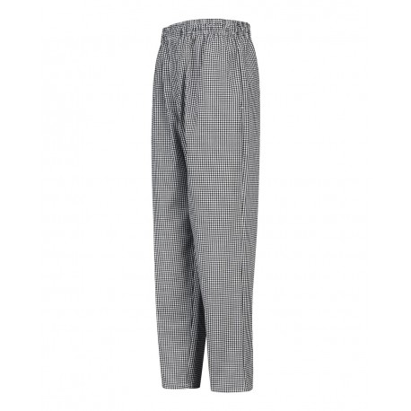 5360 Chef Designs 5360 Baggy Chef Pants Black and White Check