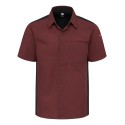 502M Chef Designs Merlot Heather/ Black