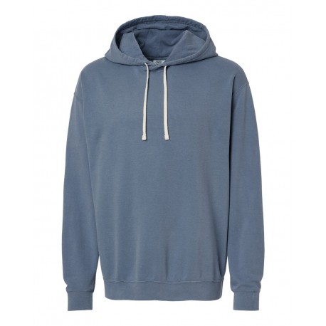 1467 Comfort Colors 1467 Garment-Dyed Lightweight Fleece Hooded Sweatshirt BLUE JEAN