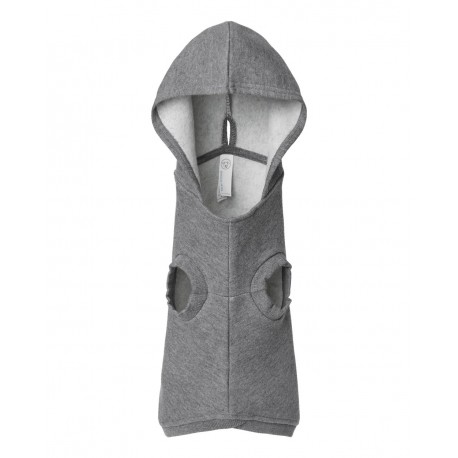 3926 Doggie Skins 3926 Doggie 3-End Fleece Hoodie GRANITE HEATHER
