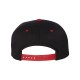 110F Flexfit BLACK/ RED