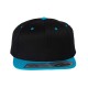 110F Flexfit Black/ Teal