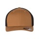 6511 Flexfit CARAMEL/ BLACK