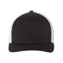 6533 Flexfit BLACK/ WHITE