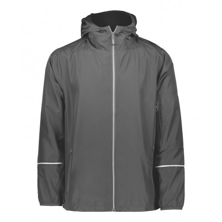 229582 Holloway 229582 Packable Hooded Jacket CARBON