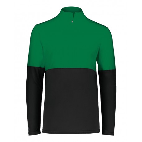 223500 Holloway 223500 Momentum Team Quarter-Zip Pullover BLACK/ KELLY