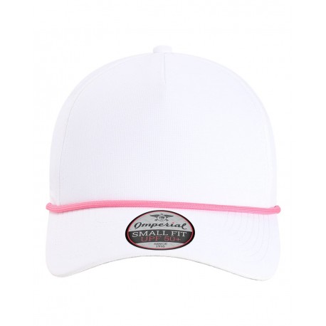 L5059 Imperial L5059 The Corral Cap WHITE/ HOT PINK