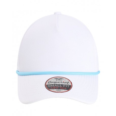 L5059 Imperial L5059 The Corral Cap White/ Light Blue